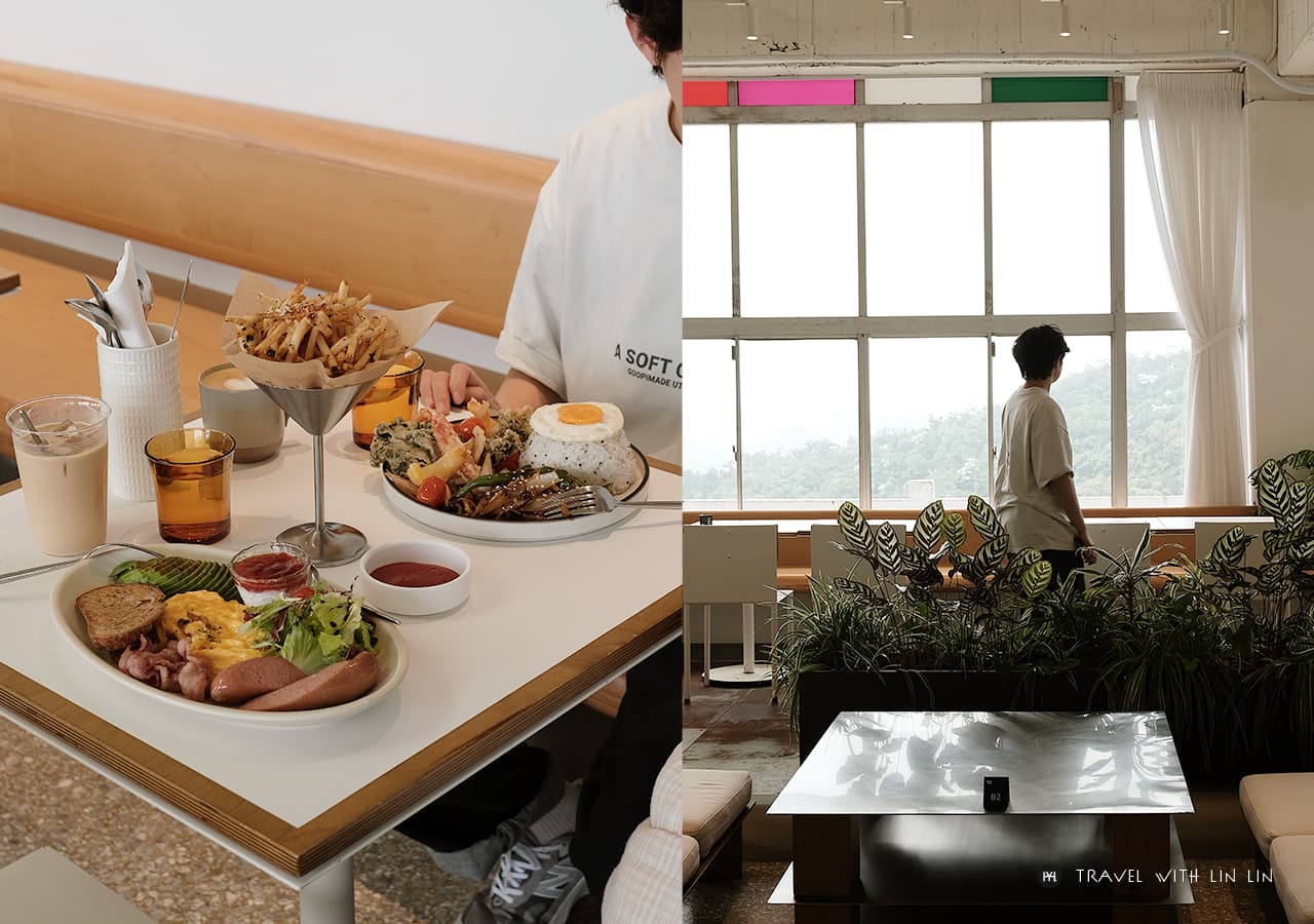 【 新北新店咖啡廳 】BellyFlopp Cafe | 新店花園新城咖啡廳推薦，山景早午餐、寵物友善咖啡店實際用餐分享